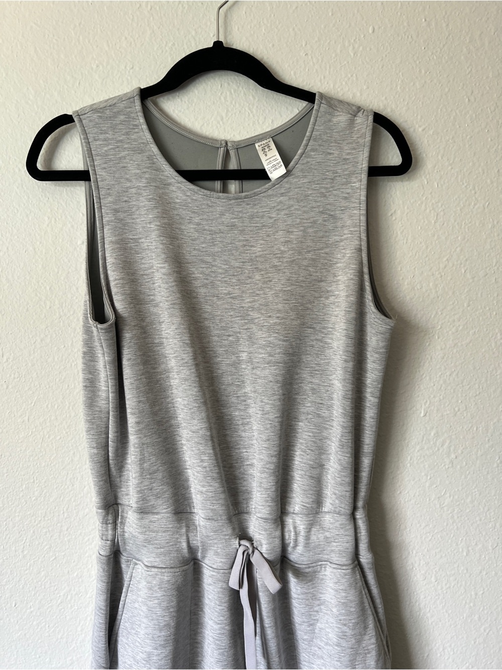 Spanx Air Essentials Women's Sleeveless Jumpsuit Size M Heather Gray - Picture 9 of 12